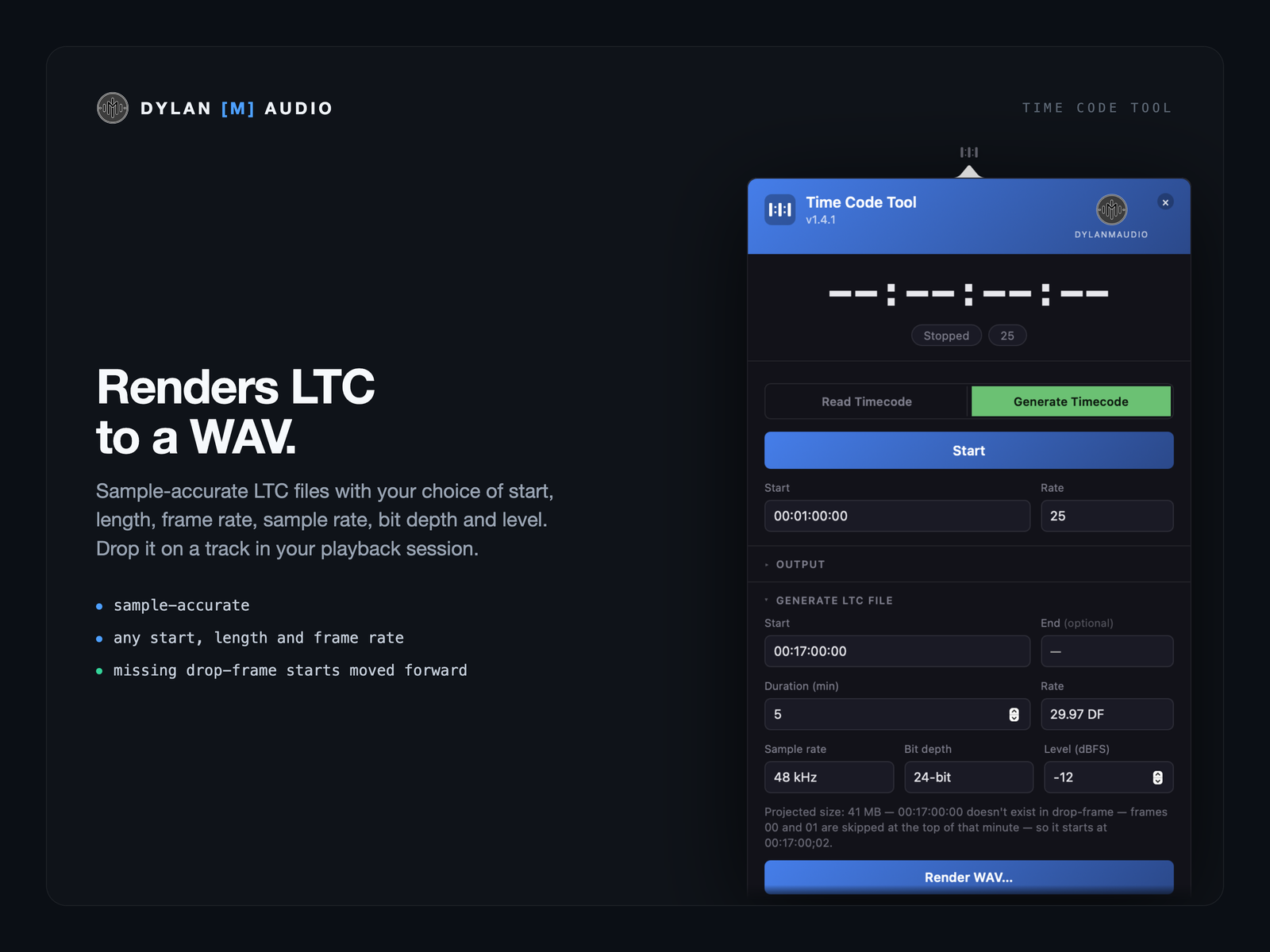 Time Code Tool — image 5 of 8